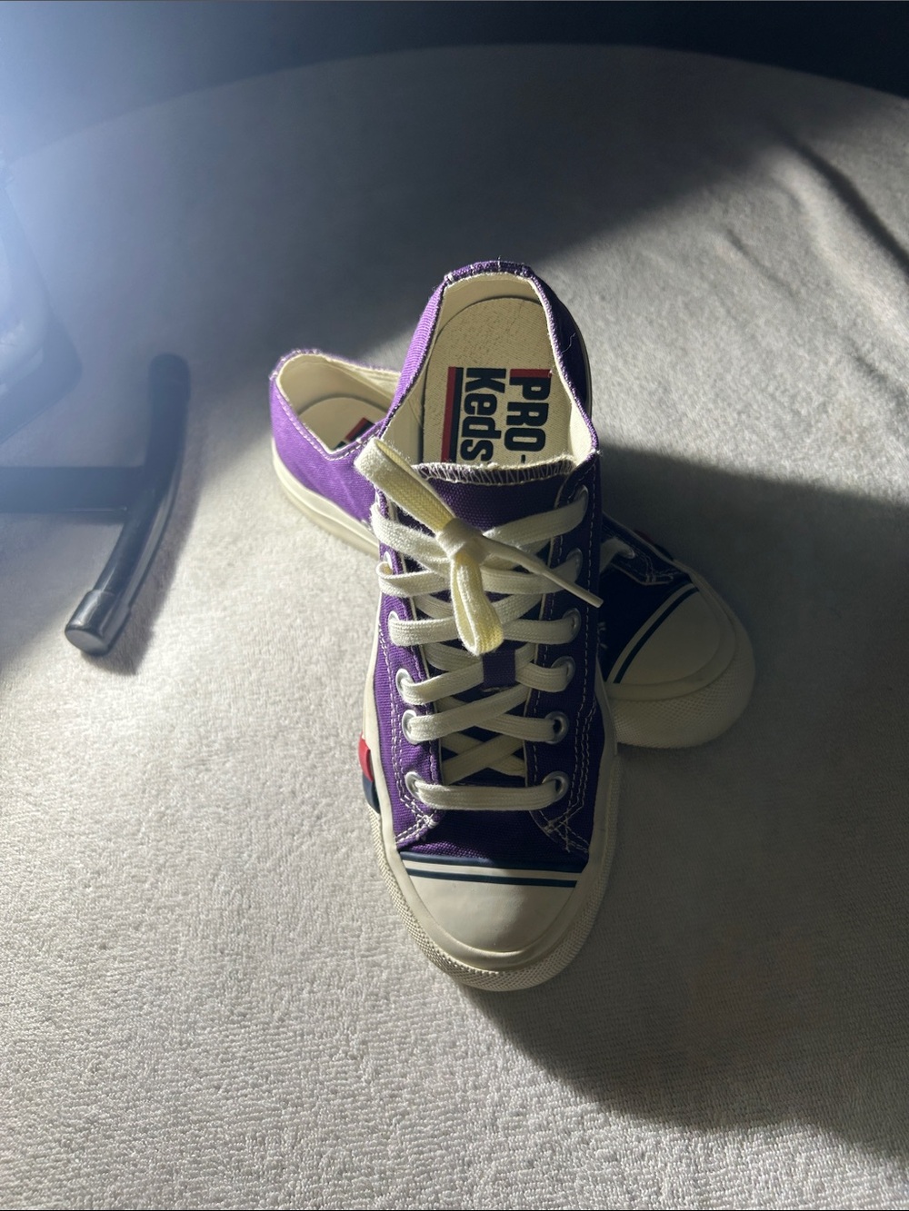 Keds PRO Sneakers in Purple - Low Top Canvas Women's Shoes